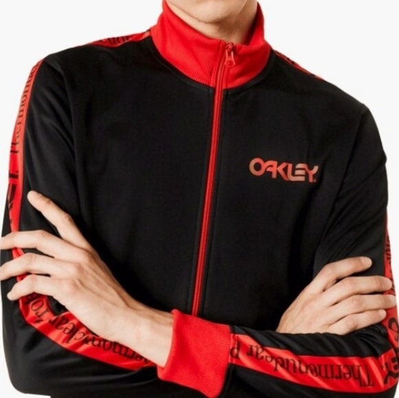 Oakley Thermonuclear Protection Track Jacket/XL/Blk Red - Picture 6 of 15